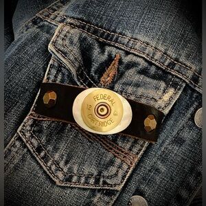 Leather Bracelet with 12 gage, up to 7 1/2” wrist